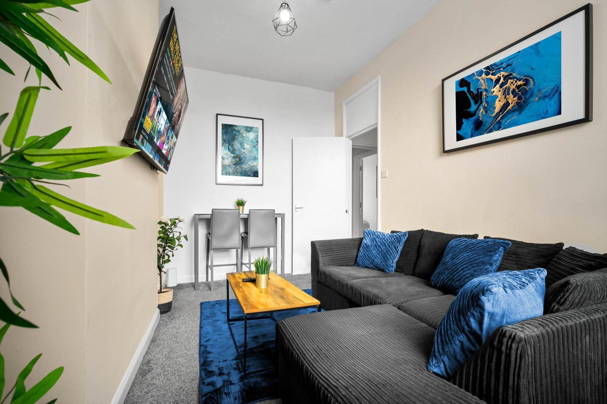 Two Bedroom Apartment - Single Beds - Accommodates 3 - Street Parking - Top Rated -Wbb West Bromwich Zewnętrze zdjęcie